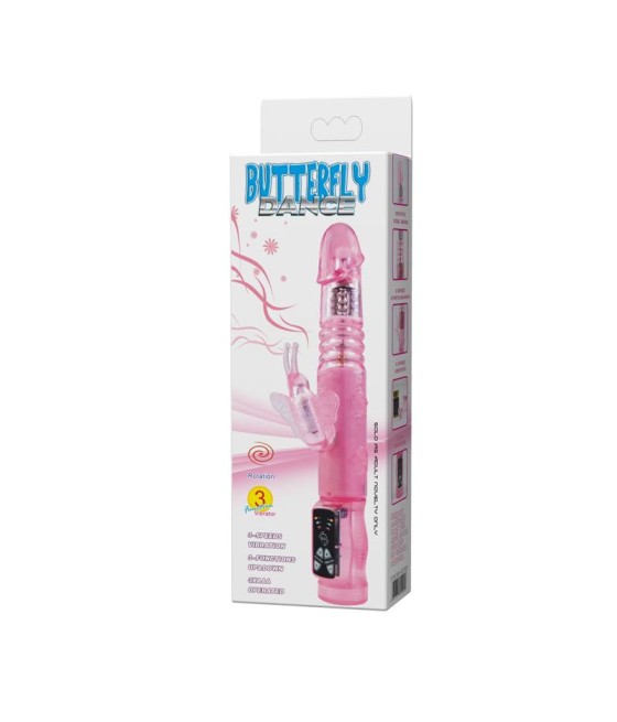 Baile Vibrador Butterfly Dance Rosa