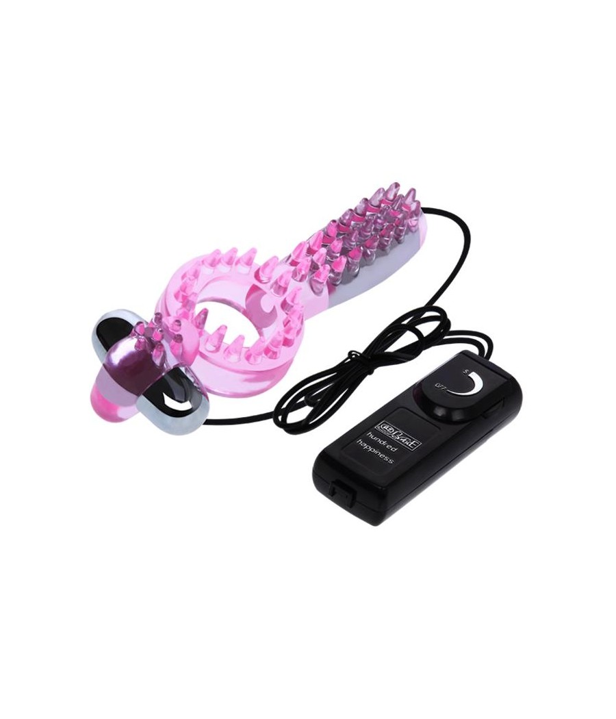 Anillo Vibrador Doble Couple Collection Rosa