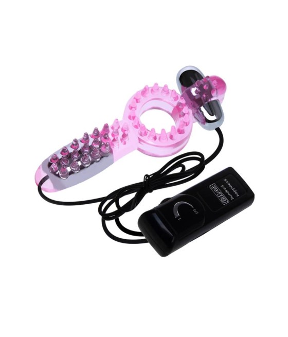 Anillo Vibrador Doble Couple Collection Rosa