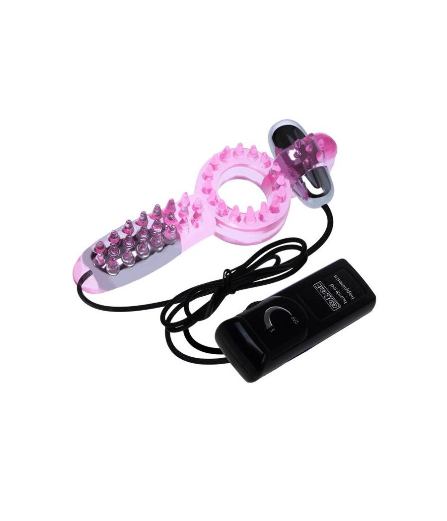 Anillo Vibrador Doble Couple Collection Rosa