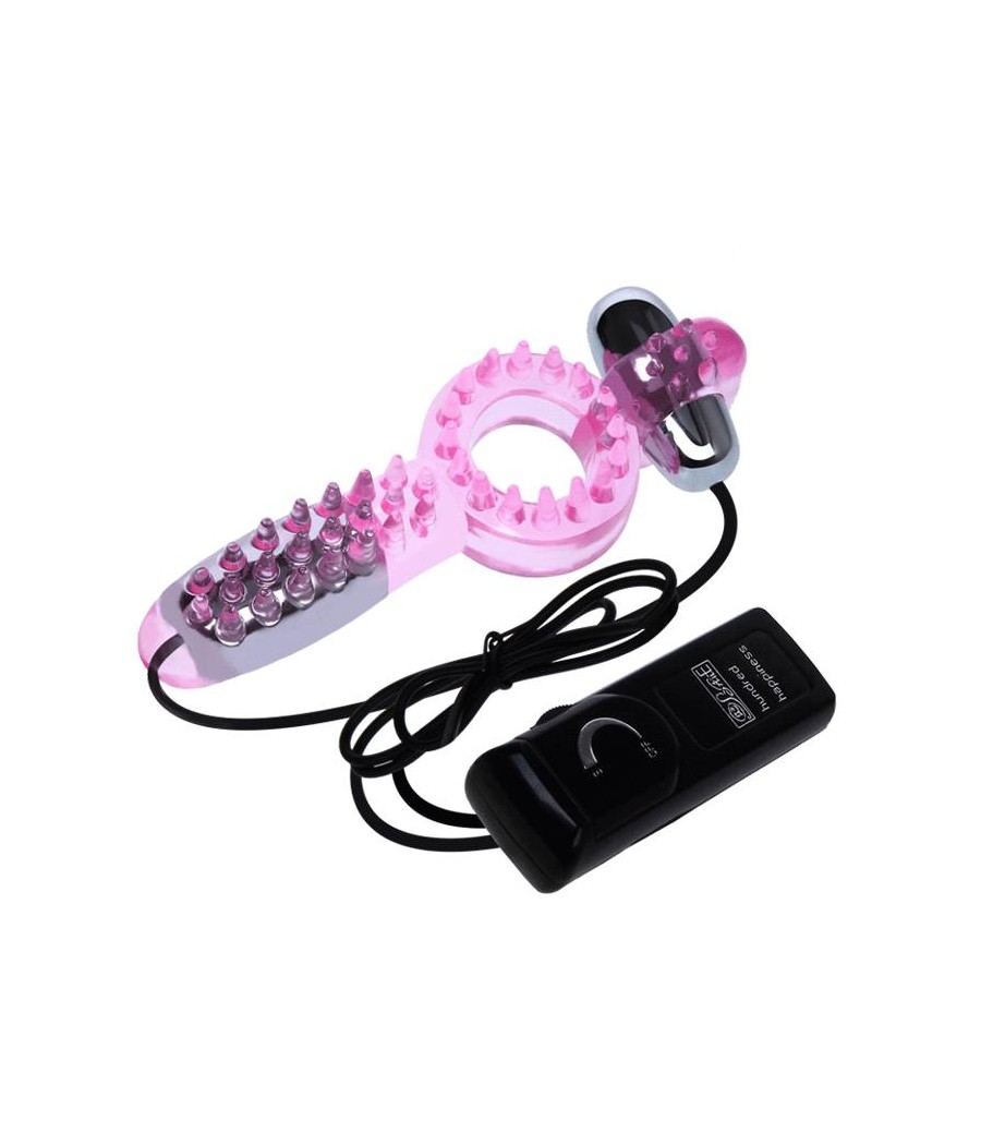 Anillo Vibrador Doble Couple Collection Rosa