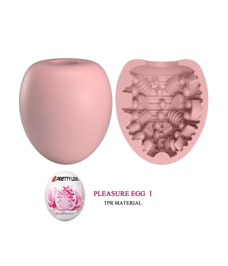 Huevo Masturbador Pleasure Egg I Rosa