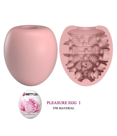 Huevo Masturbador Pleasure Egg I Rosa