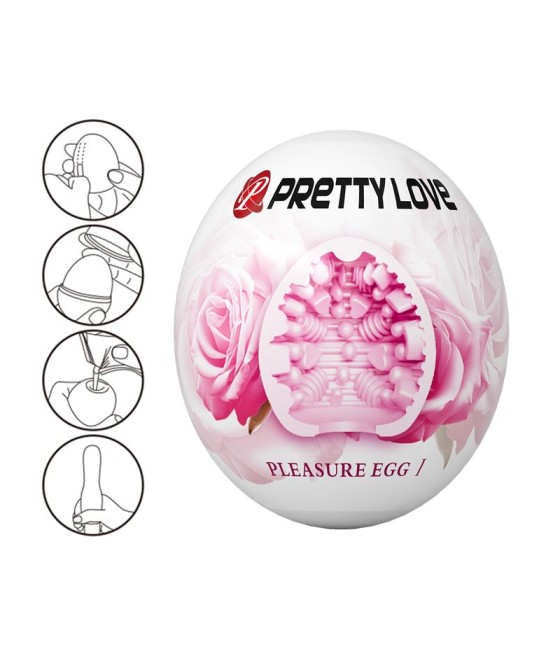 Huevo Masturbador Pleasure Egg I Rosa