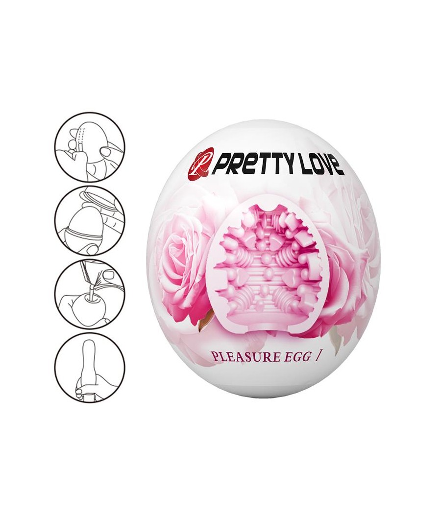 Huevo Masturbador Pleasure Egg I Rosa