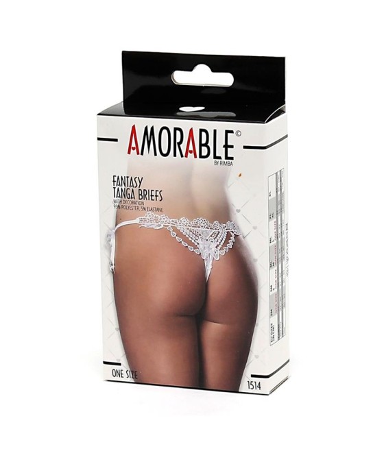 Tanga Fantasia Blanco Talla Unica