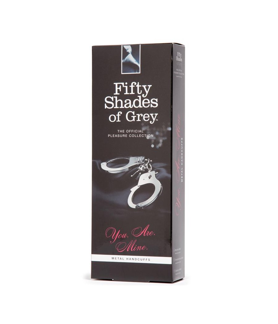 Fifty Shades of Grey You Are Mine Esposas Metalicas