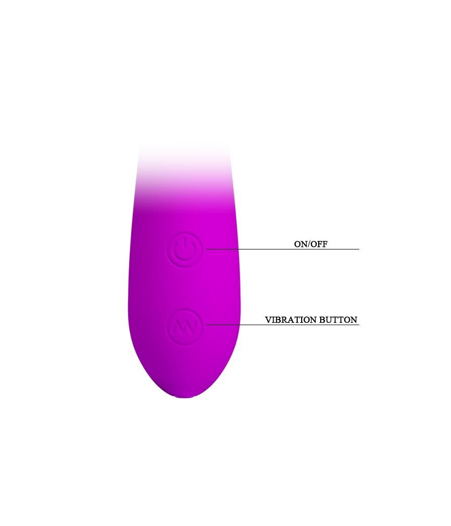 Pretty Love Vibrador Nigel Color Purpura