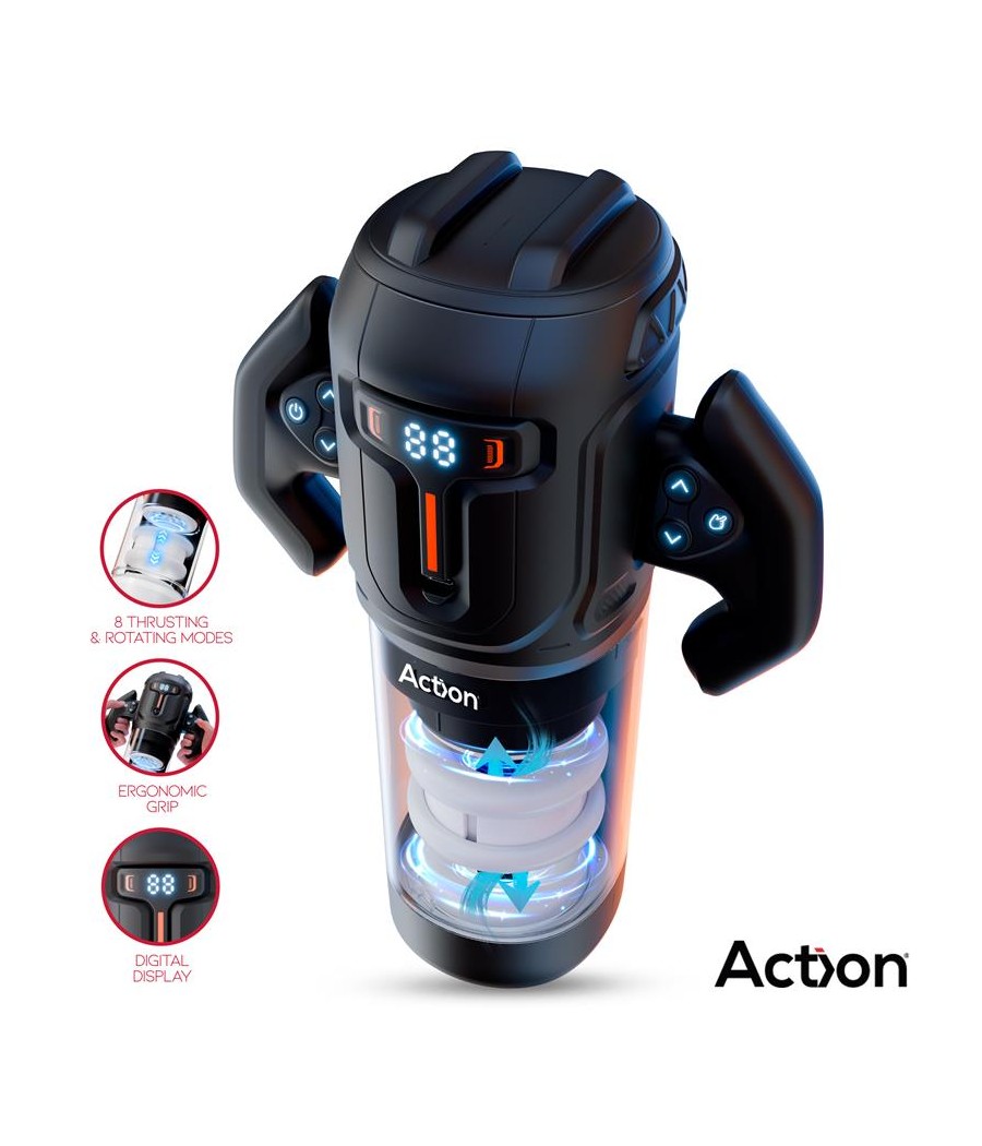 Zyon Masturbador Automatico Avanzado con Up and Down y Rotacion