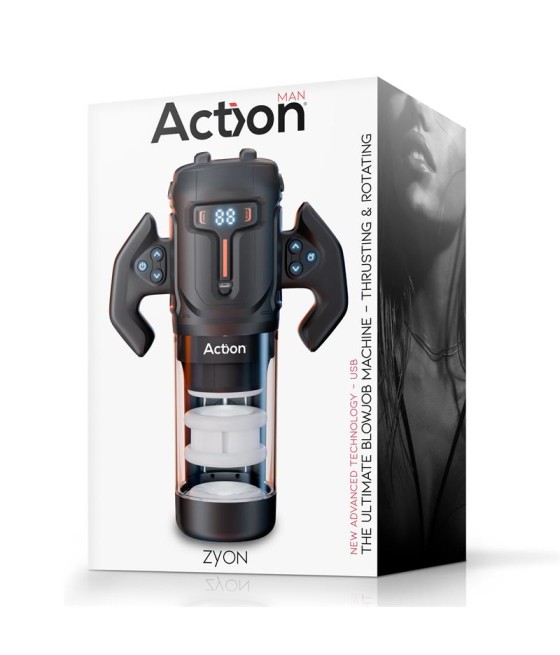 Zyon Masturbador Automatico Avanzado con Up and Down y Rotacion