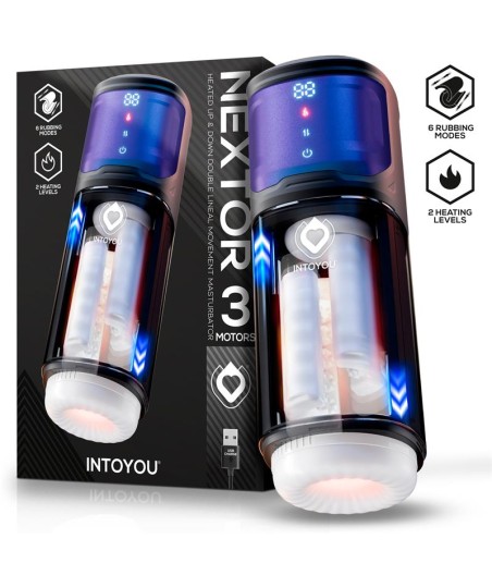 Nextor Masturbador Automático Avanzado, Función Fricción y Calor