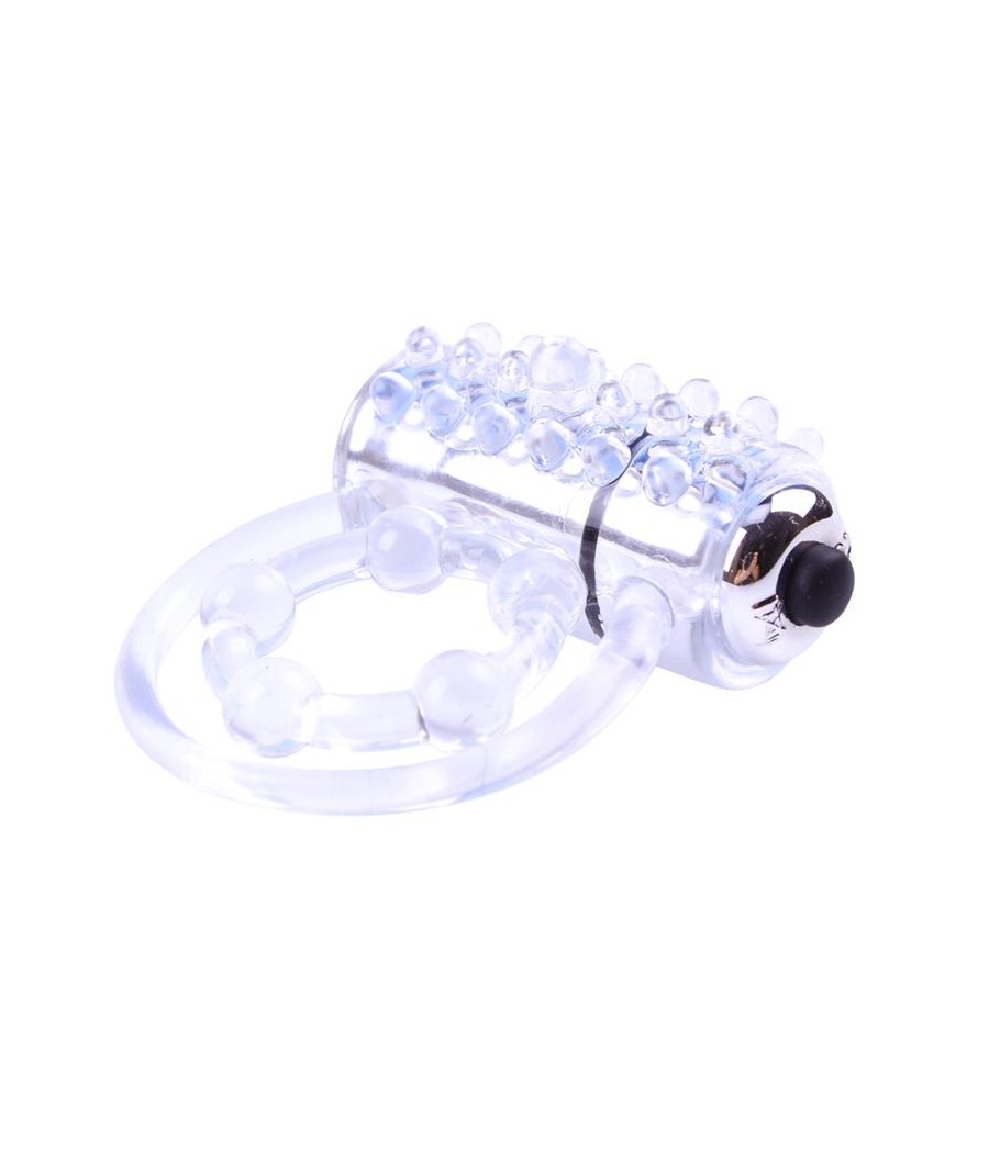 Anillo Vibrador para el Pene Clear Transparente