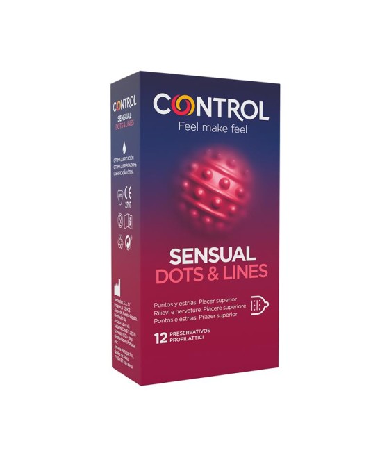 Sensual Dots Lines Punteados 12 uds