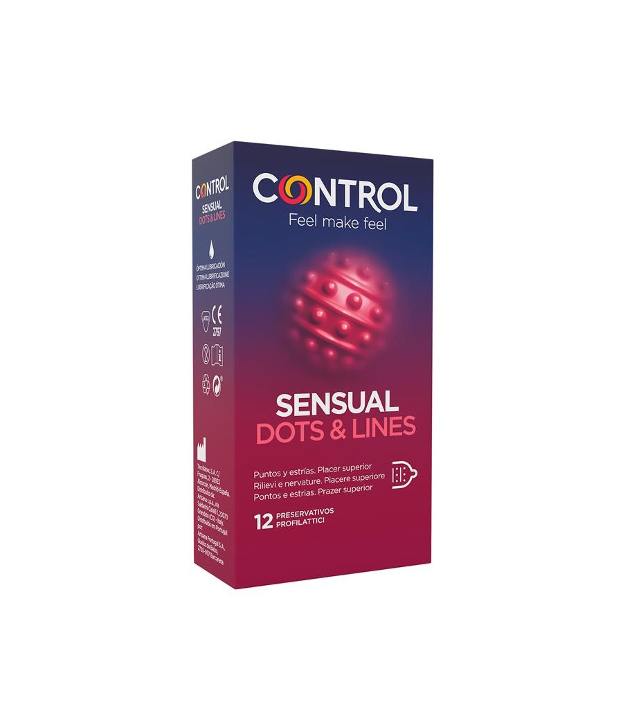 Sensual Dots Lines Punteados 12 uds