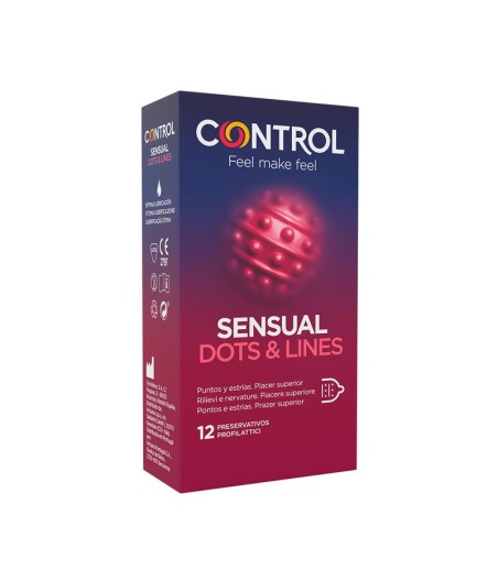 Sensual Dots & Lines - Punteados 12 uds