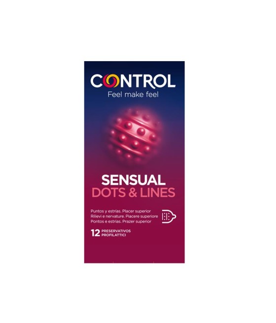 Sensual Dots Lines Punteados 12 uds