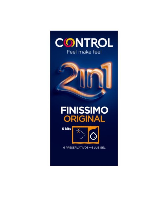 2 in 1 Finissimo Original 6 uds