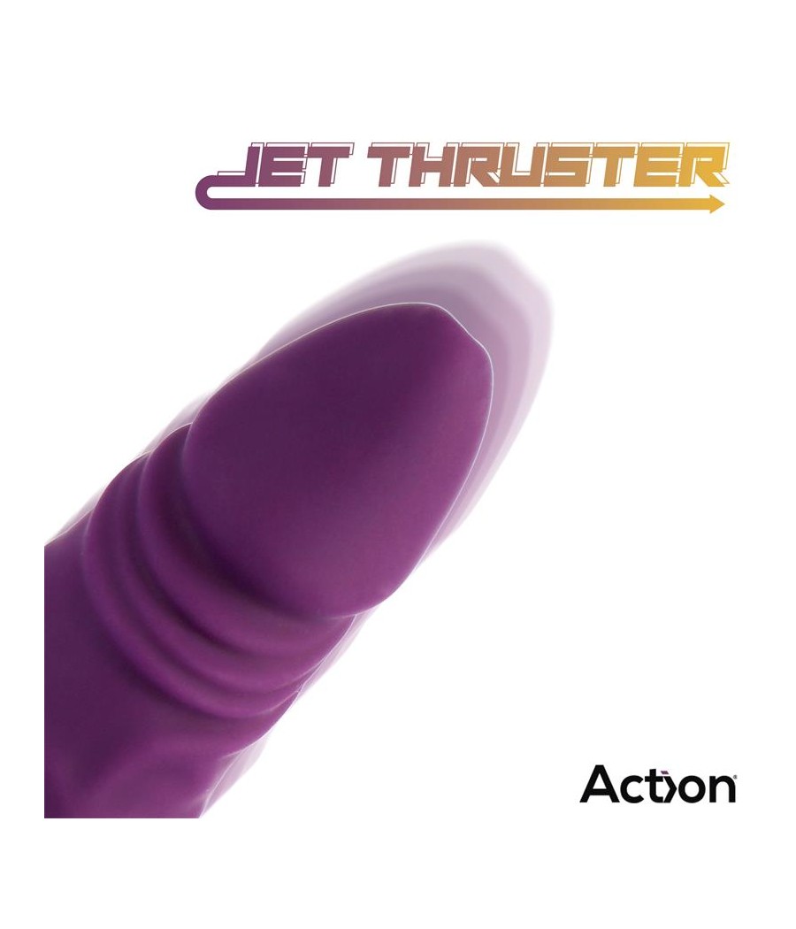 Booster Vibrador con Thrusting Ultra Jet Thruster con Potente Ventosa