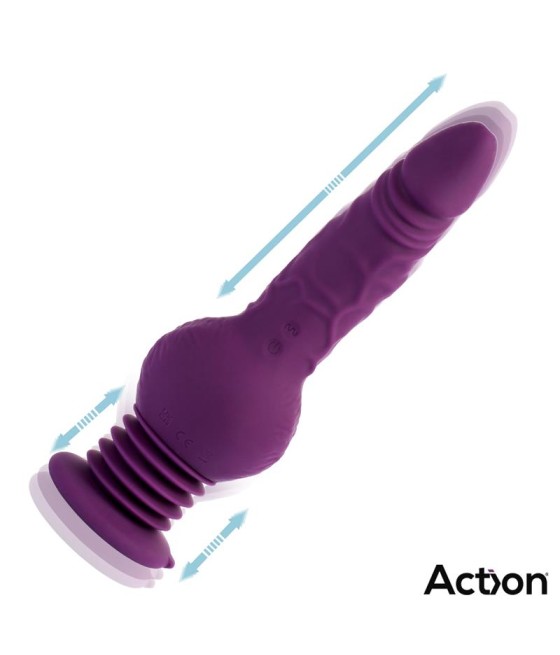 Booster Vibrador con Thrusting Ultra Jet Thruster con Potente Ventosa