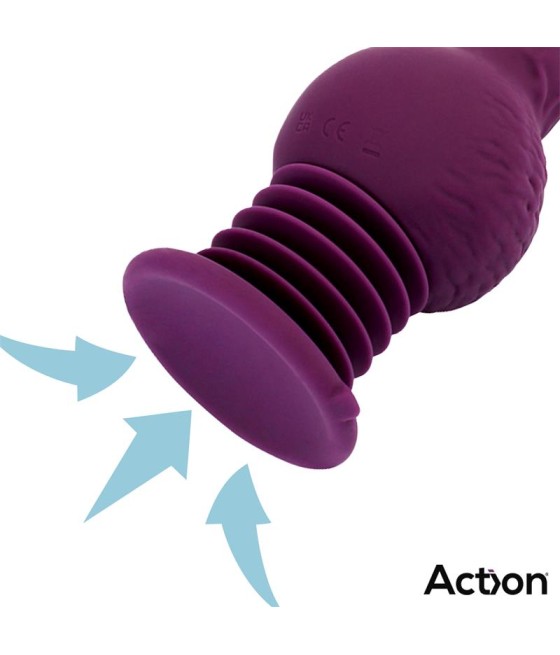 Booster Vibrador con Thrusting Ultra Jet Thruster con Potente Ventosa