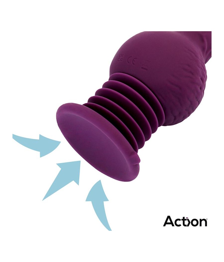 Booster Vibrador con Thrusting Ultra Jet Thruster con Potente Ventosa