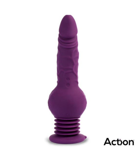 Booster Vibrador con Thrusting Ultra Jet Thruster con Potente Ventosa