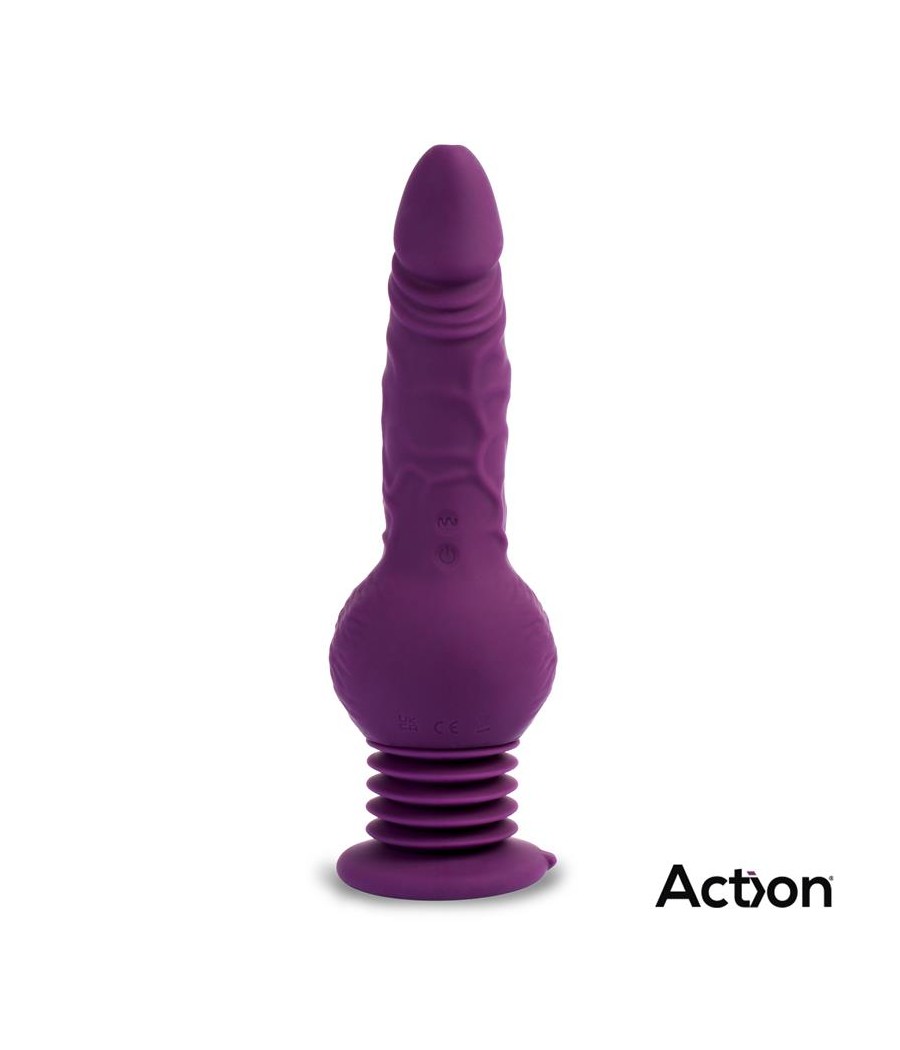 Booster Vibrador con Thrusting Ultra Jet Thruster con Potente Ventosa