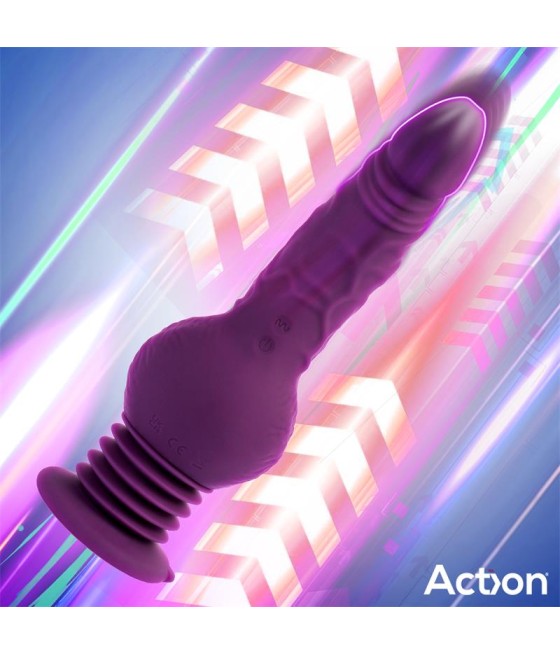 Booster Vibrador con Thrusting Ultra Jet Thruster con Potente Ventosa