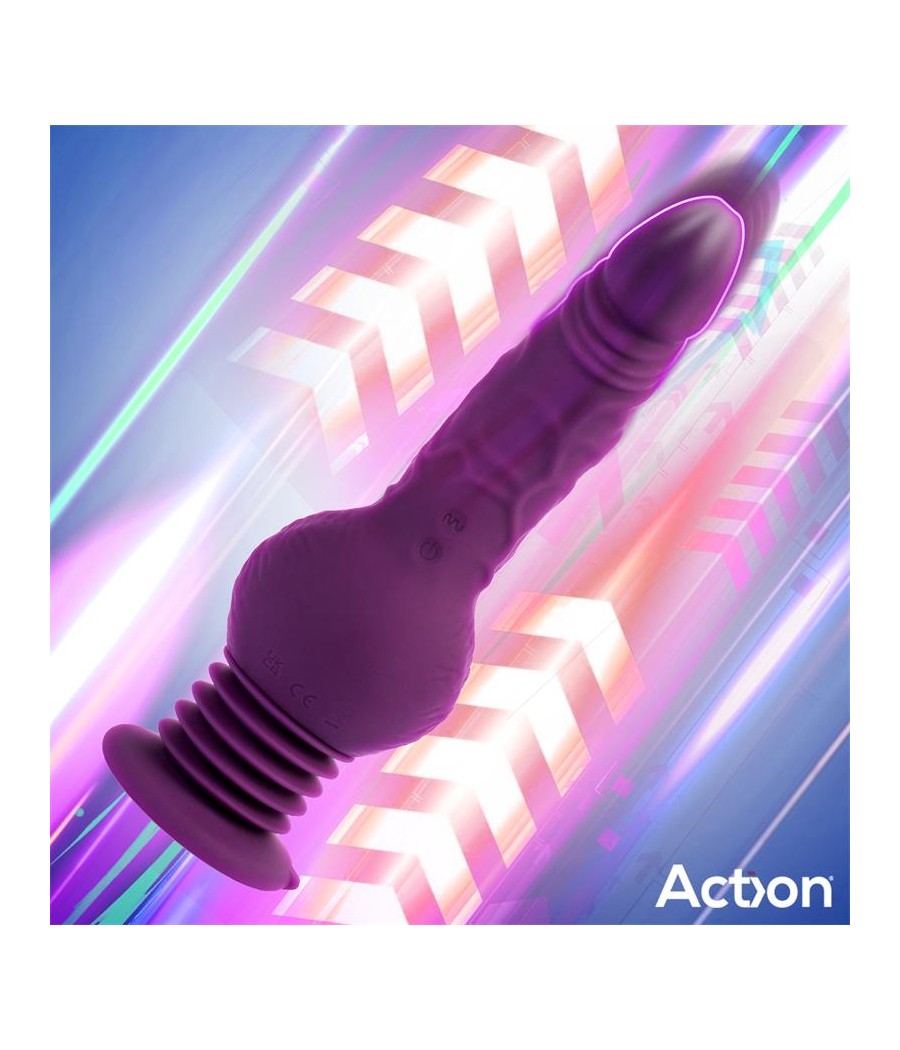 Booster Vibrador con Thrusting Ultra Jet Thruster con Potente Ventosa