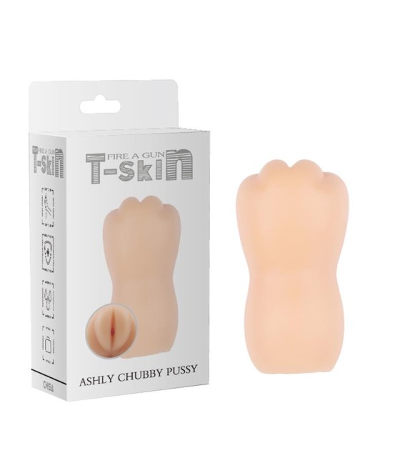 Masturbador Ashly Chubby Vagina T Skin 133 cm Natural