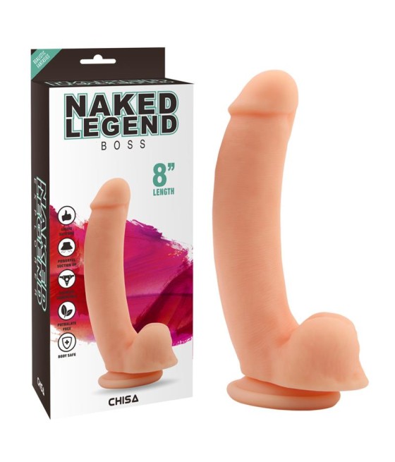 Dildo Boss 205 x 41 cm Silicona Natural