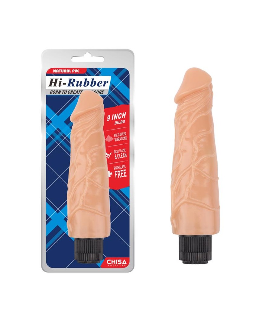 Vibrador Hi Rubber 9 Natural