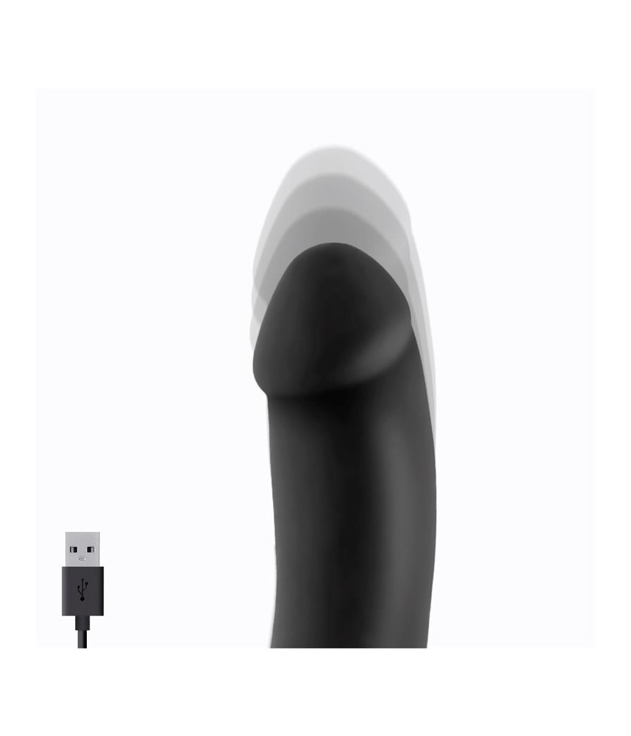 Angus Vibrador con Funcion de Movimiento Thrusting 2 Motores Silicona USB