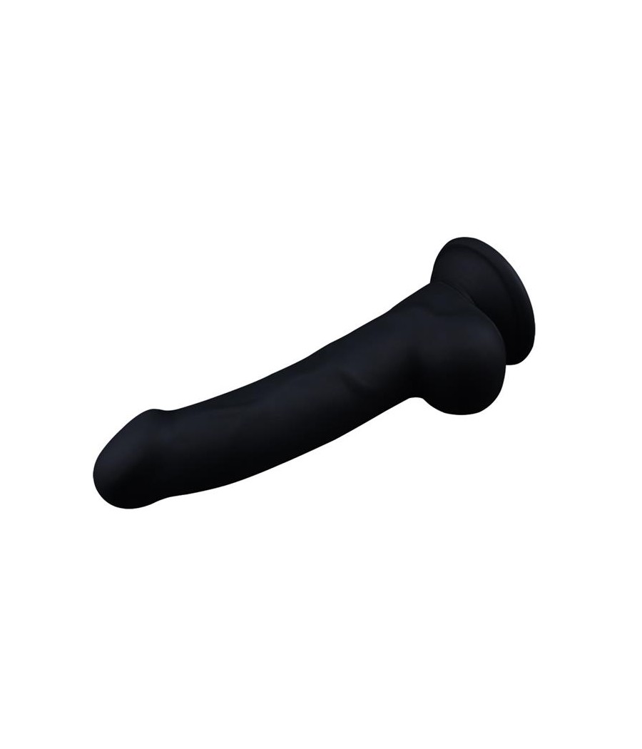 Dildo Trooper 8 Silicona Liquida Negro