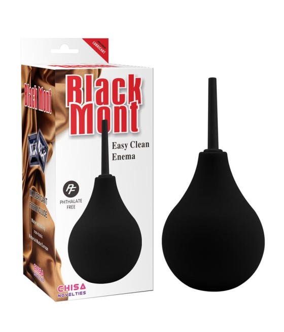 Ducha Anal Easy Clean 17 cm Negro