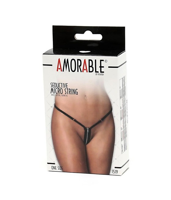 Micro Tanga con Cremallera Talla Unica