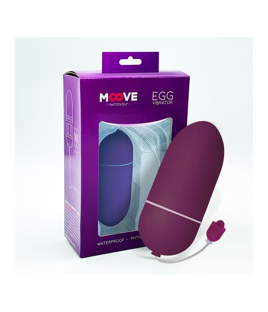 Huevo Vibrador 10 Funciones Dark Purple