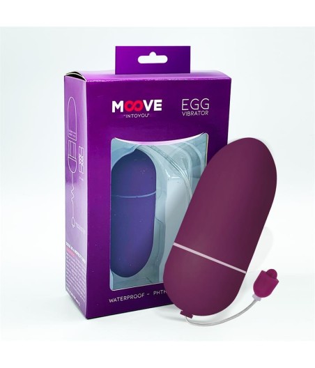 Huevo Vibrador 10 Funciones Dark Purple