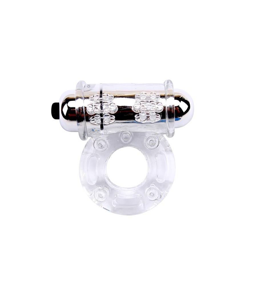 Anillo Vibrador para el Pene Bull Ring Transparente