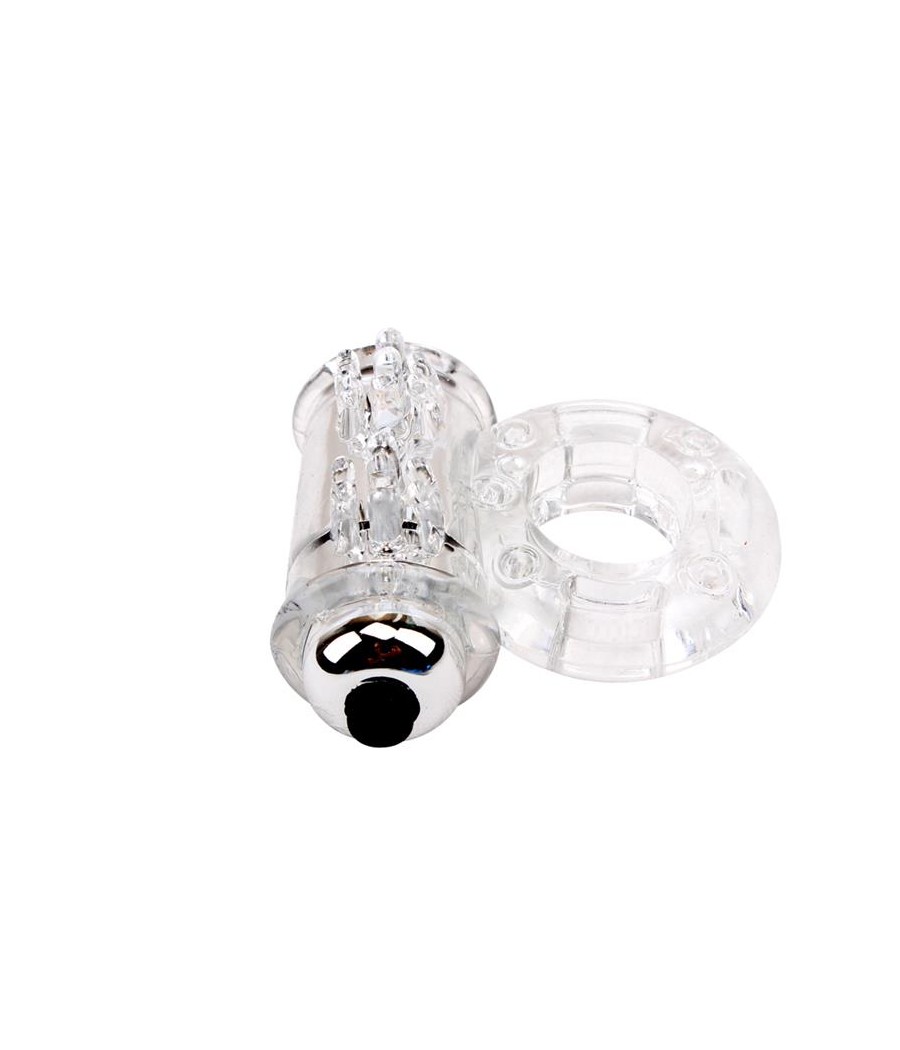 Anillo Vibrador para el Pene Bull Ring Transparente