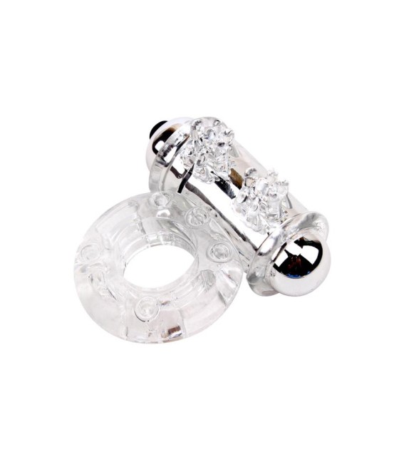 Anillo Vibrador para el Pene Bull Ring Transparente