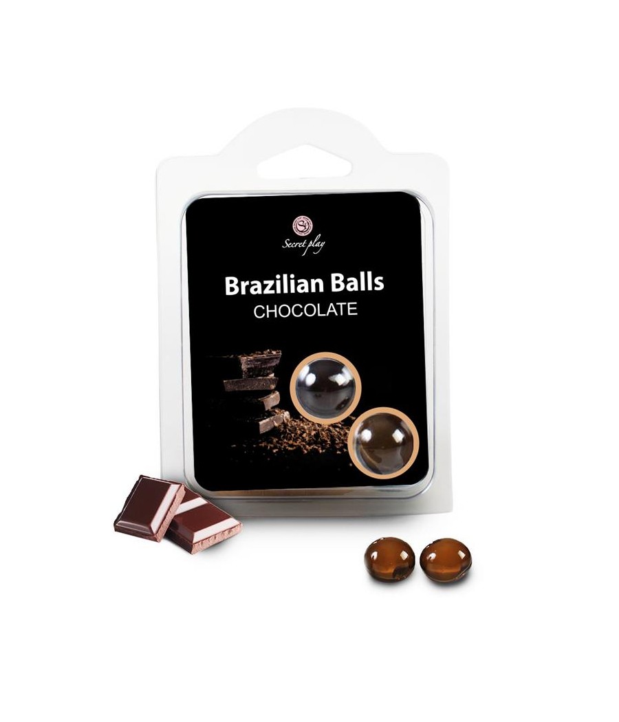 Set 2 Brazilian Balls Aroma a Chocolate