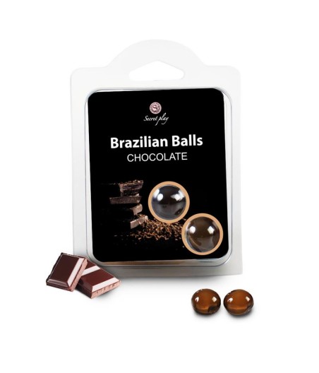 Set 2 Brazilian Balls Aroma a Chocolate