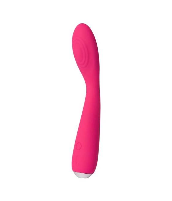 Iris Vibrador Punto G USB Silicona Rojo Ciruela