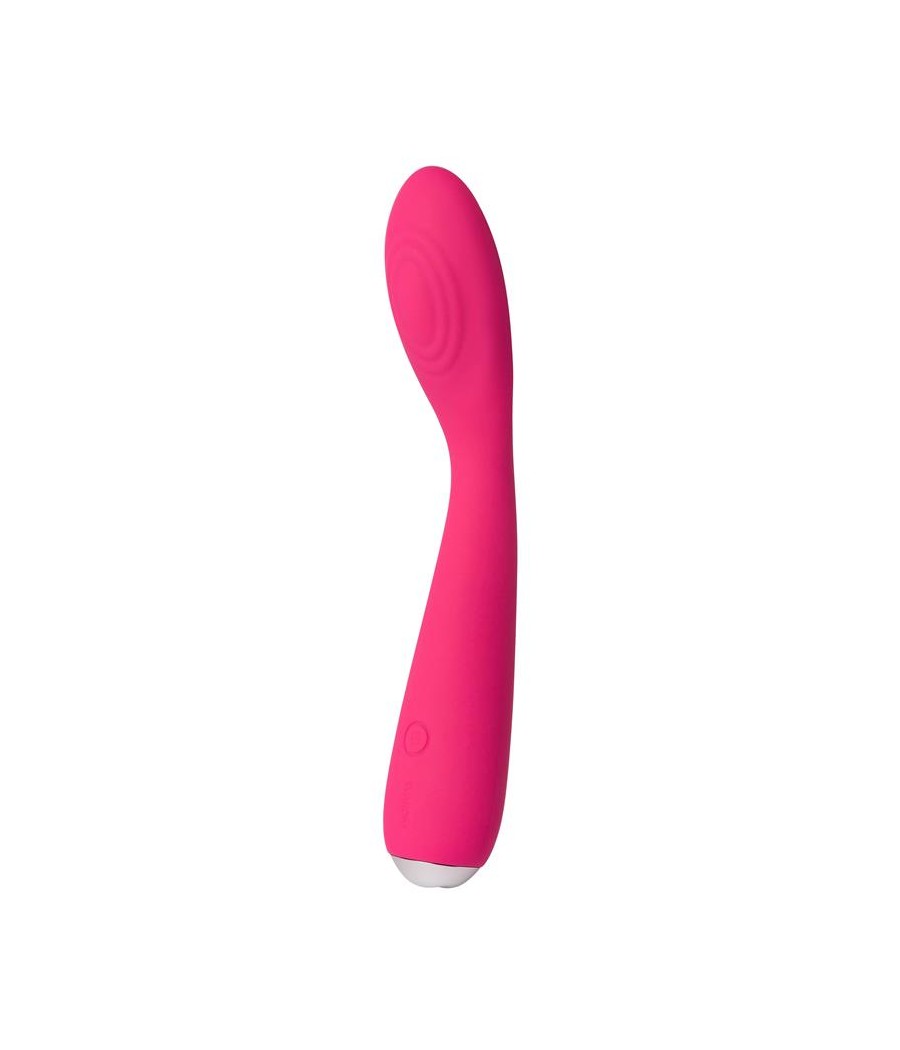 Iris Vibrador Punto G USB Silicona Rojo Ciruela