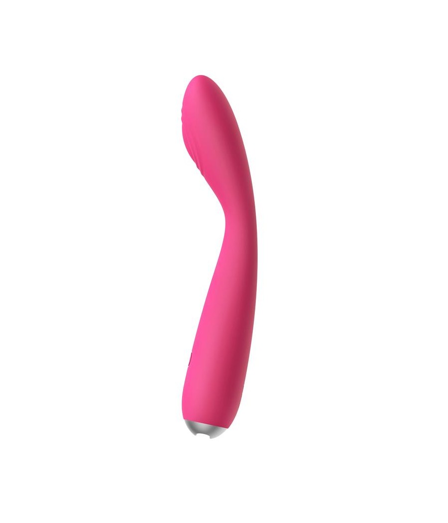 Iris Vibrador Punto G USB Silicona Rojo Ciruela