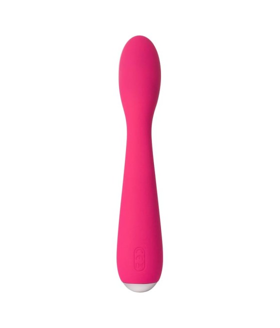 Iris Vibrador Punto G USB Silicona Rojo Ciruela