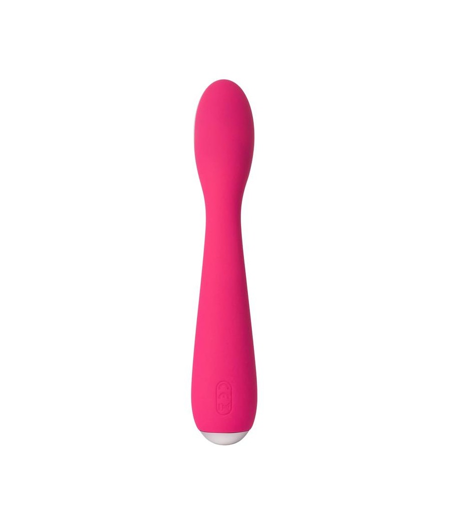 Iris Vibrador Punto G USB Silicona Rojo Ciruela