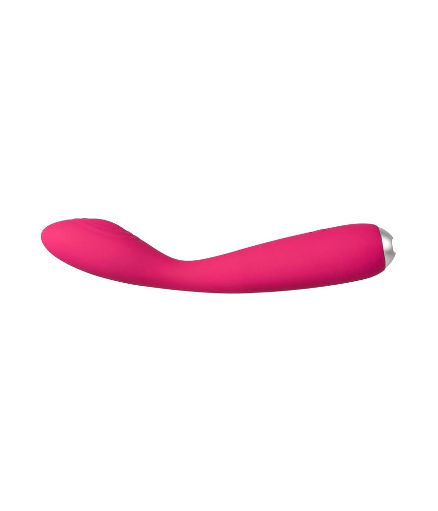 Iris Vibrador Punto G USB Silicona Rojo Ciruela