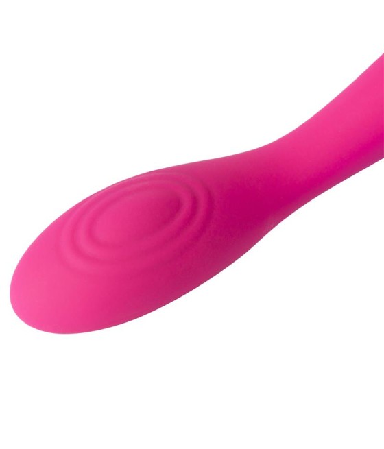 Iris Vibrador Punto G USB Silicona Rojo Ciruela